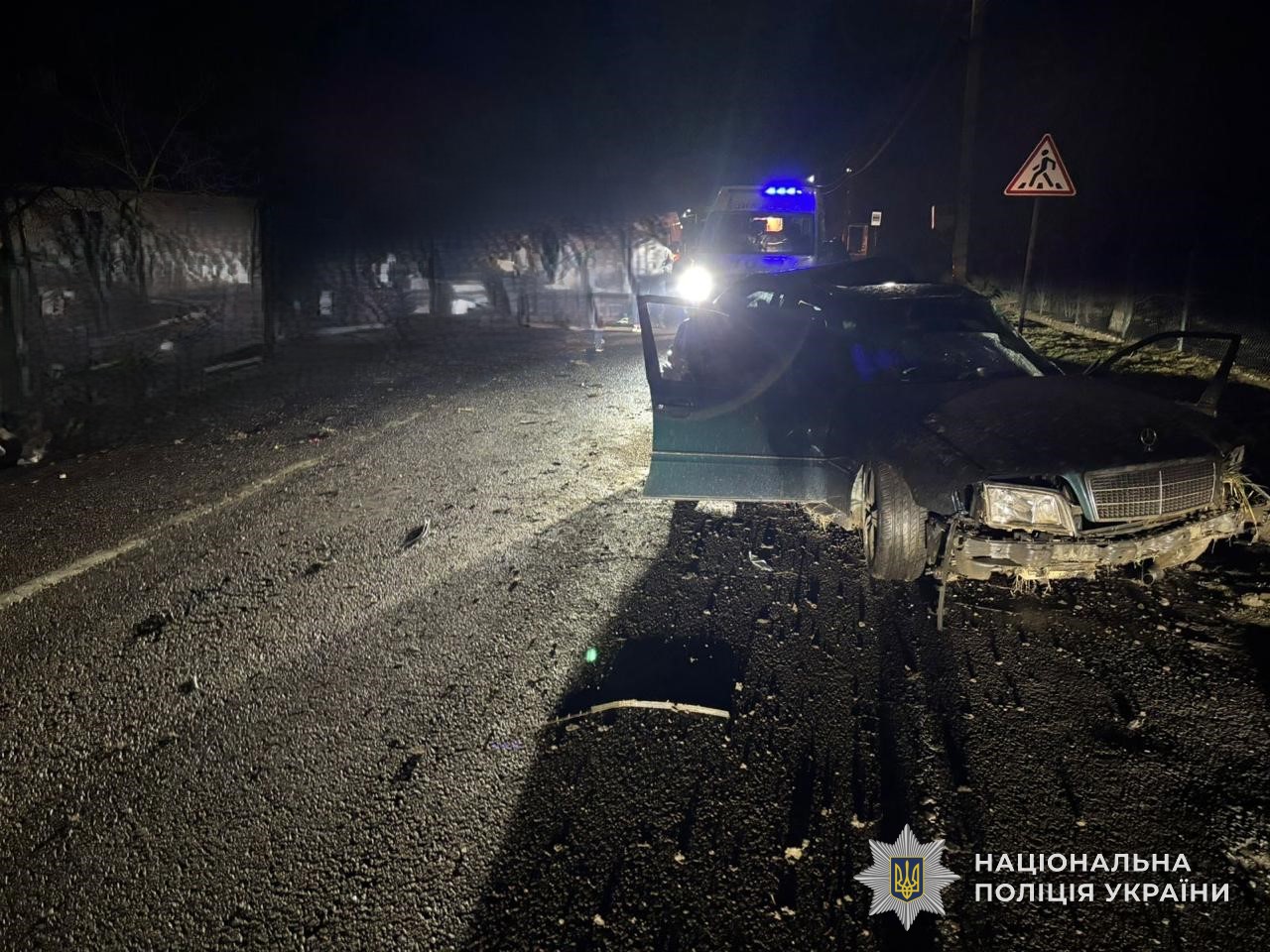 З’явилися фото зі смертельної ДТП на Львівщині, де загинули двоє пішоходів