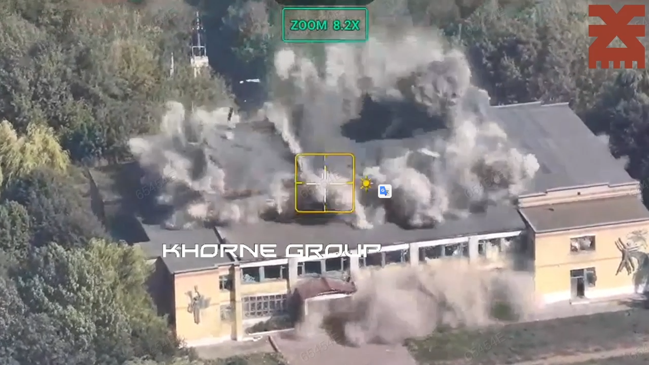 "Відповідь за Полтаву": у мережі з'явилося відео зі знищенням місця дислокації підрозділу армії РФ