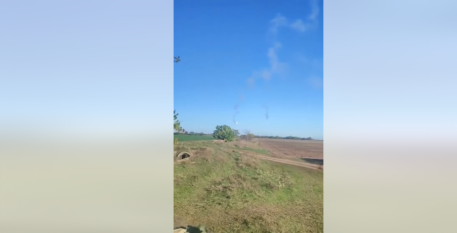Міноборони показало, як український воїн збив ворожу ракету з ПЗРК