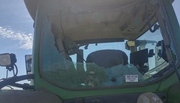 На Херсонщині трактор під час виконання польових робіт підірвався на ворожій міні