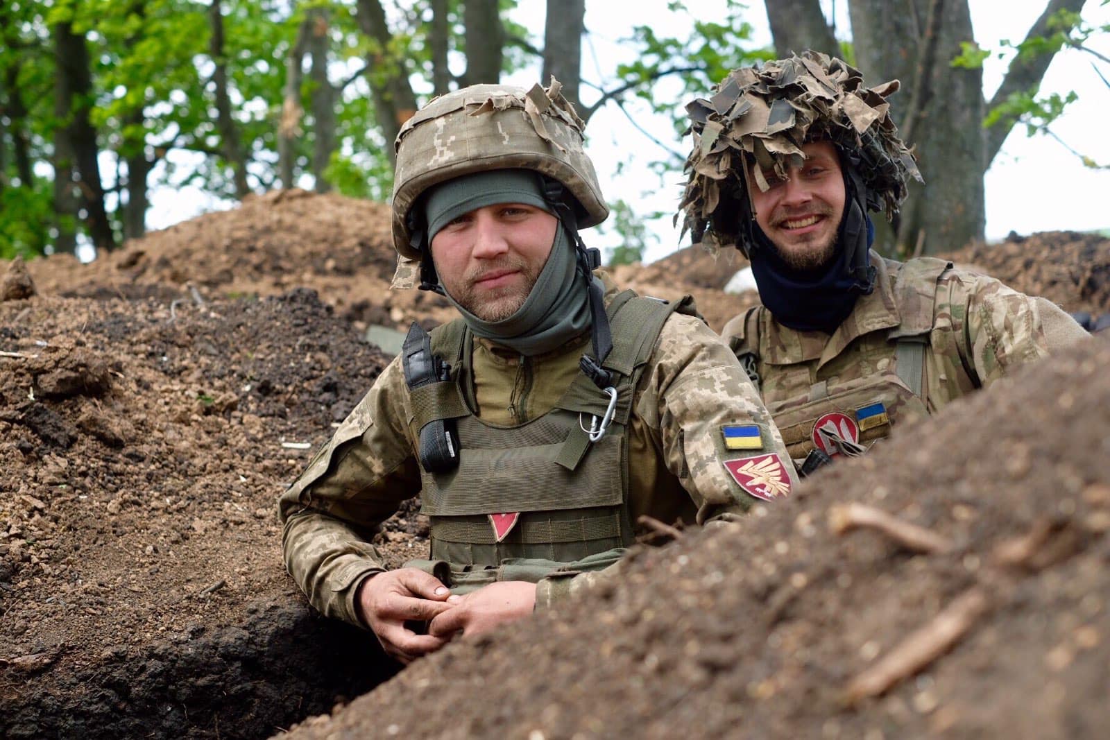 Портрети з «нуля». В ЗСУ показали світлини українських захисників, які перебувають на передовій