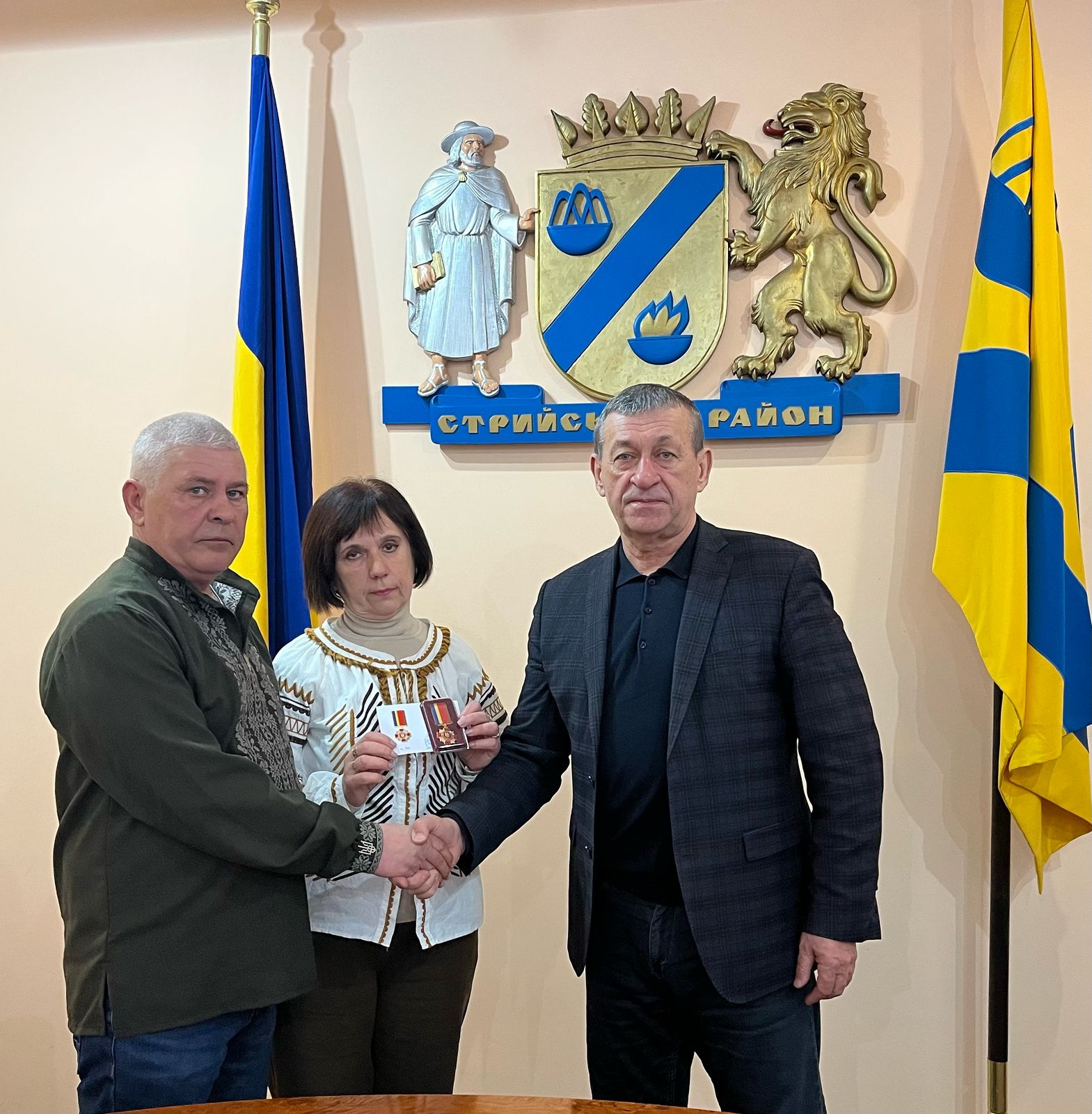 На Львівщині трьох загиблих героїв посмертно нагородили державними відзнаками