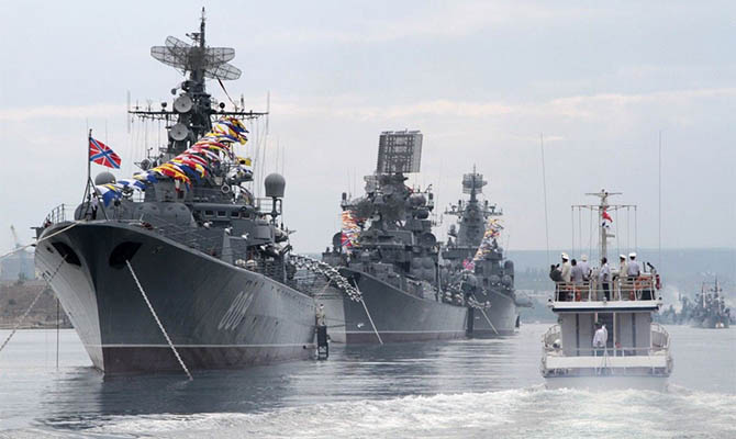Росія розпочала великі навчання Балтійського флоту