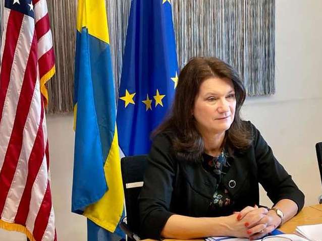 Глава МЗС Швеції сьогодні підписала заявку на вступ до НАТО
