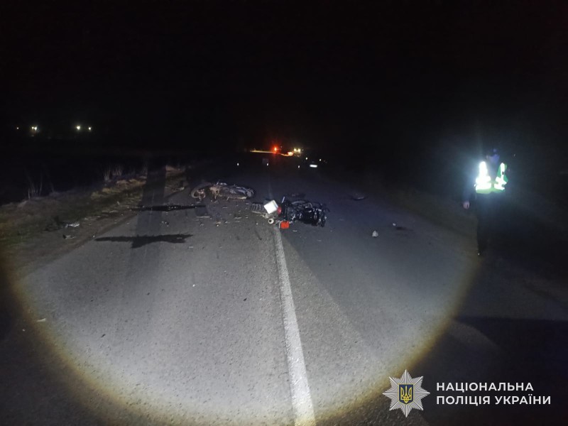 На Львівщині в аварії загинув 24-річний мотоцикліст, ще двоє постраждали