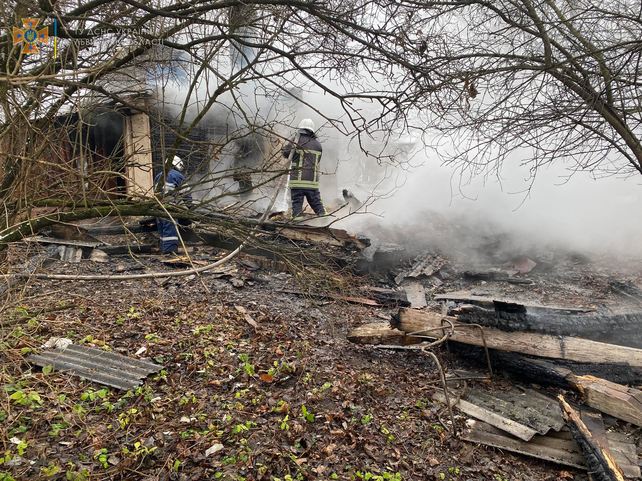 Згорів у власному будинку. Біля Червонограда загинув чоловік