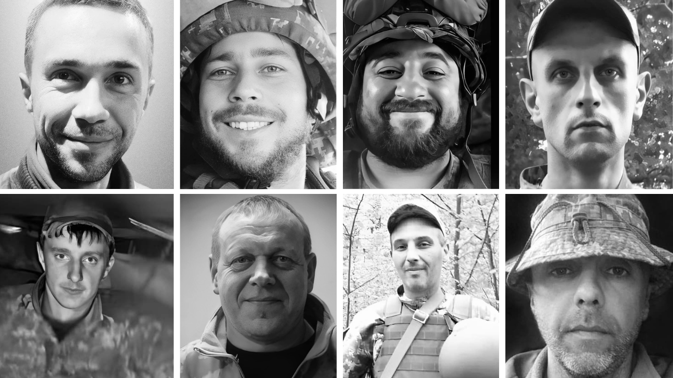 Десантники, морпіхи, воїн 42-ї ОМБр. Львівщина прощається з вісьмома Героями