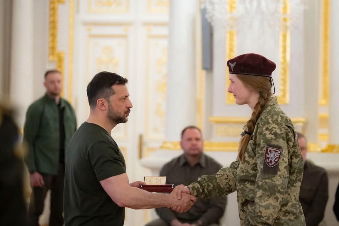 Захисницю з Львівщини нагороджено орденом княгині Ольги III ступеня