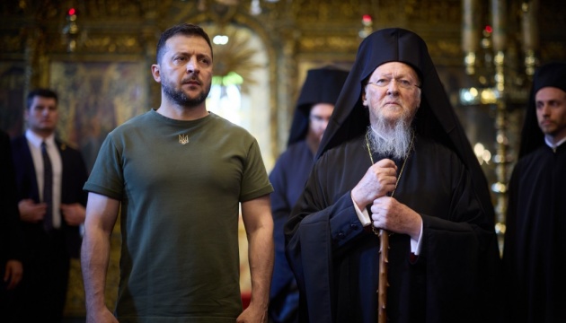 Зеленський зустрівся із Вселенським Патріархом Варфоломієм. Про що говорили