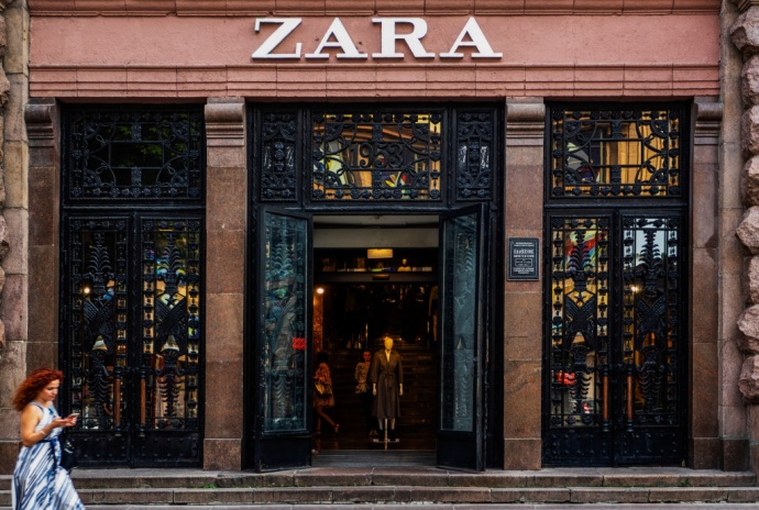 Мережа магазинів Zara повертається в Україну після дворічної паузи