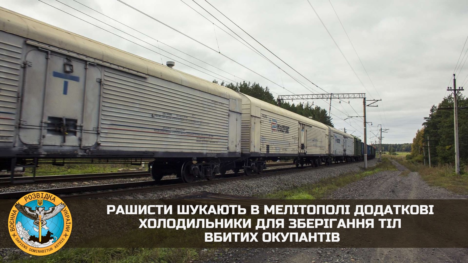 М'ясокомбінат – переповнений. Росіяни шукають морозилки для зберігання своїх «200-х» у Мелітополі