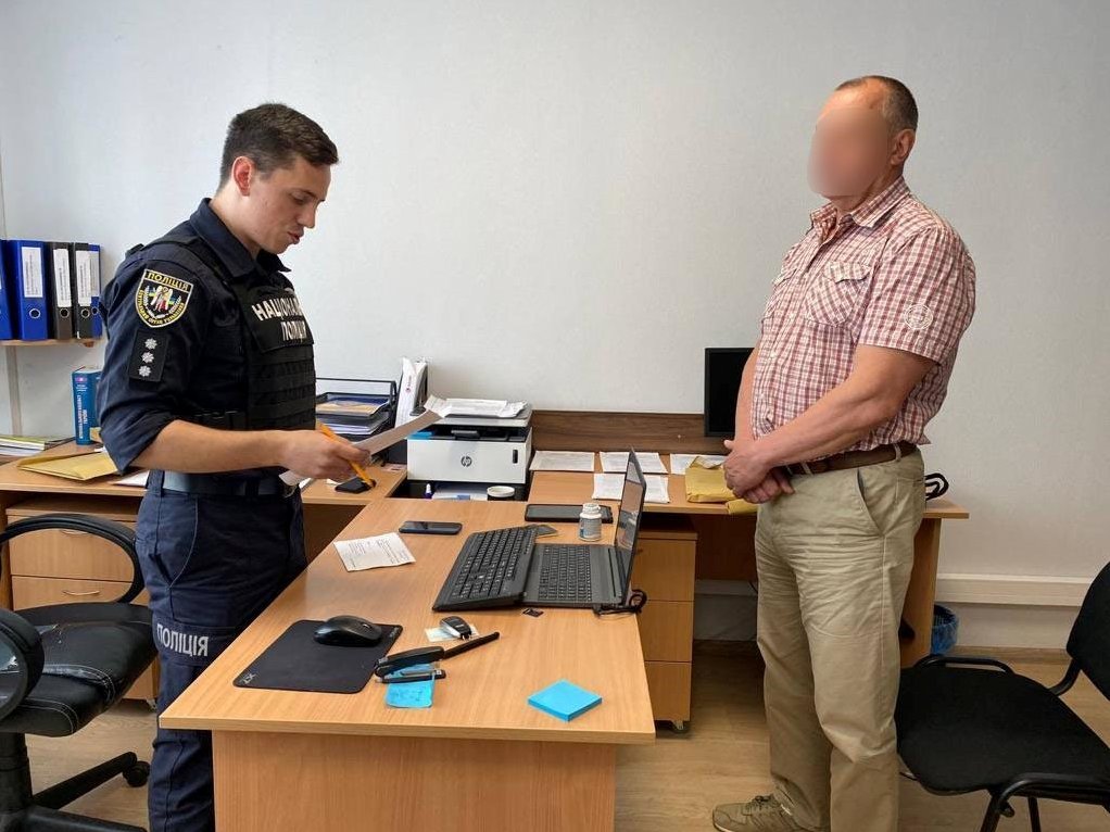 Нацполіція затримала у Бучі прихильника «руского міра»: у нього вилучили зброю та боєприпаси