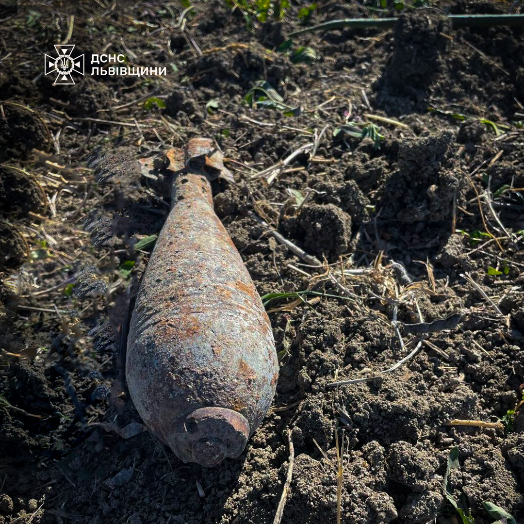 Боєприпаси часів Другої світової виявили на Самбірщині та Золочівщині