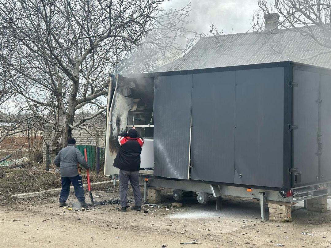 Російський дрон атакував пересувний медпункт на Херсонщині