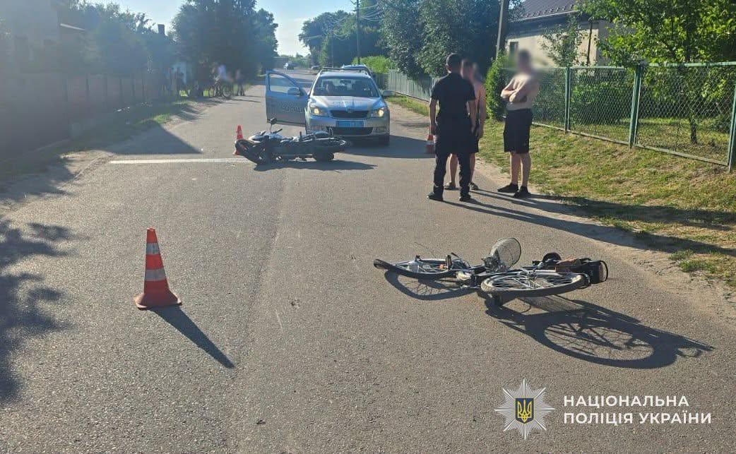 ДТП на Львівщині: госпіталізовано двох неповнолітіх (фото)
