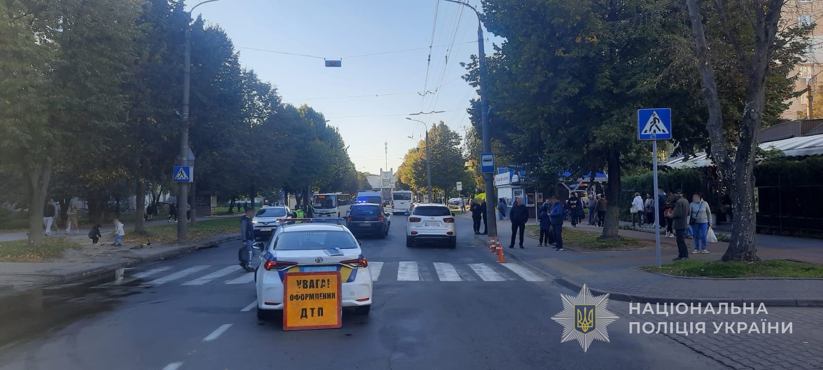 У Луцьку водій легковика збив 8-річного хлопчика на переході