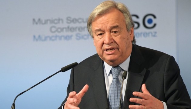 Генсек ООН закликав президента Росії зупинити свої війська