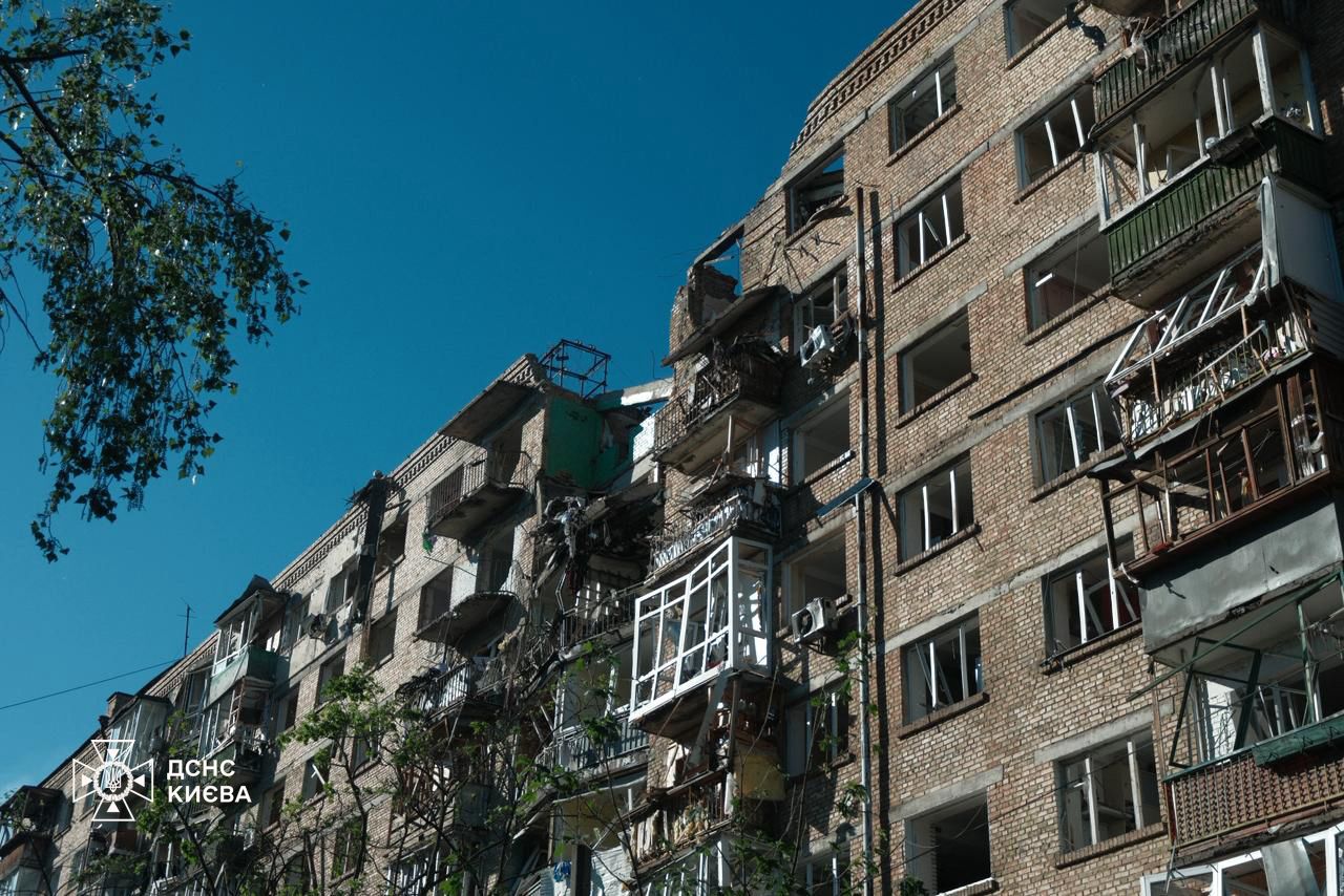 У Києві показали як зараз виглядають місця ударів у столиці