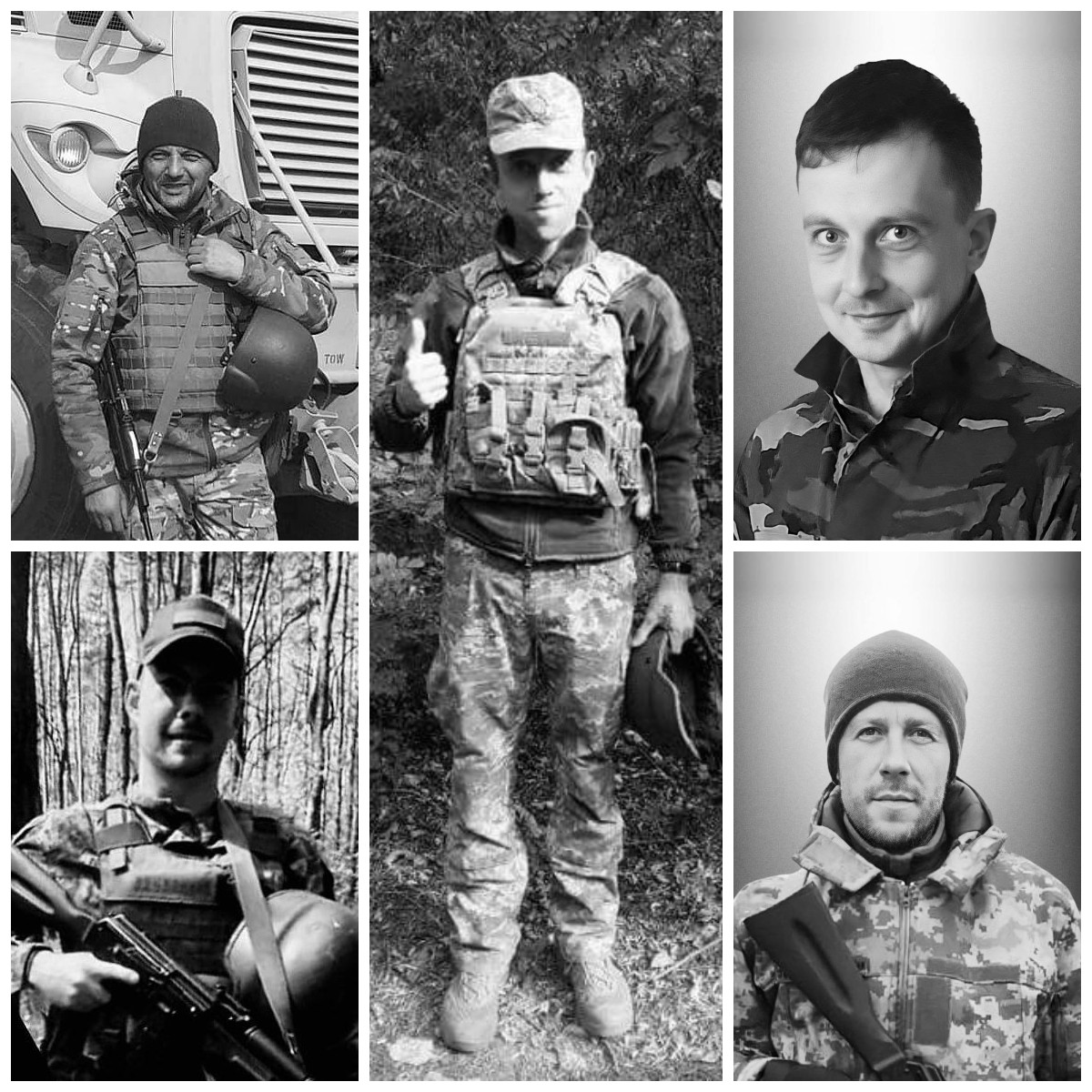 Загинули у боях на сході і Запоріжжі. Львівщина прощається з п'ятьма захисниками