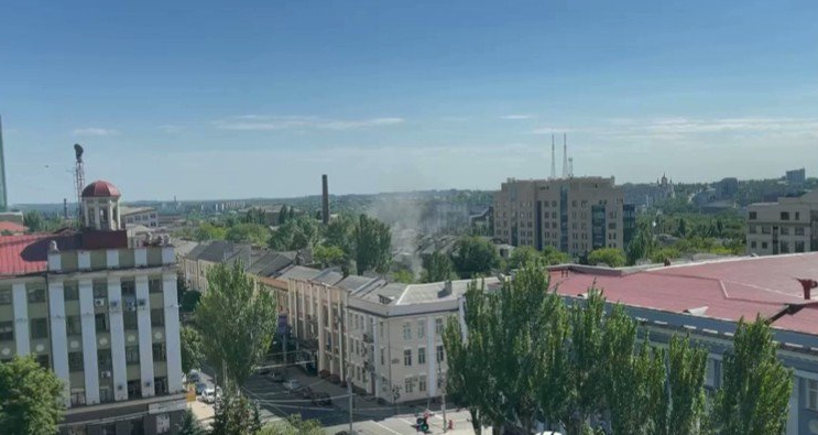 В окупованому Донецьку прогримів вибух біля офісу Пушиліна