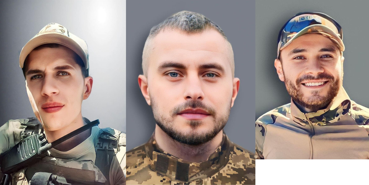 Тероборонівець і штурмовики. Львів прощається з трьома Героями, які загинули на фронті