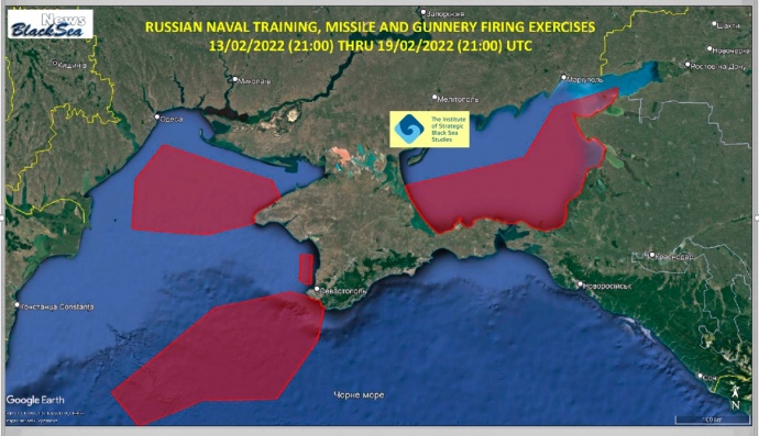 Росія влаштовує морську блокаду в Чорному та Азовському морях на кілька днів