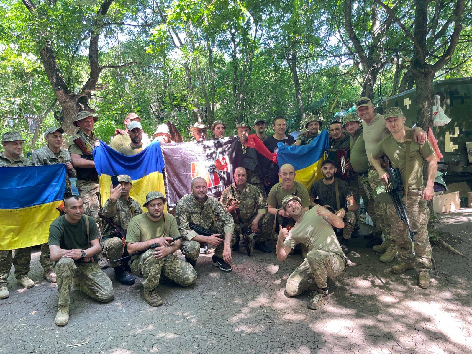 Святослав Вакарчук завітав у гості до львівських десантників