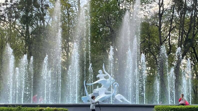 У львівському парку запрацював знаменитий фонтан