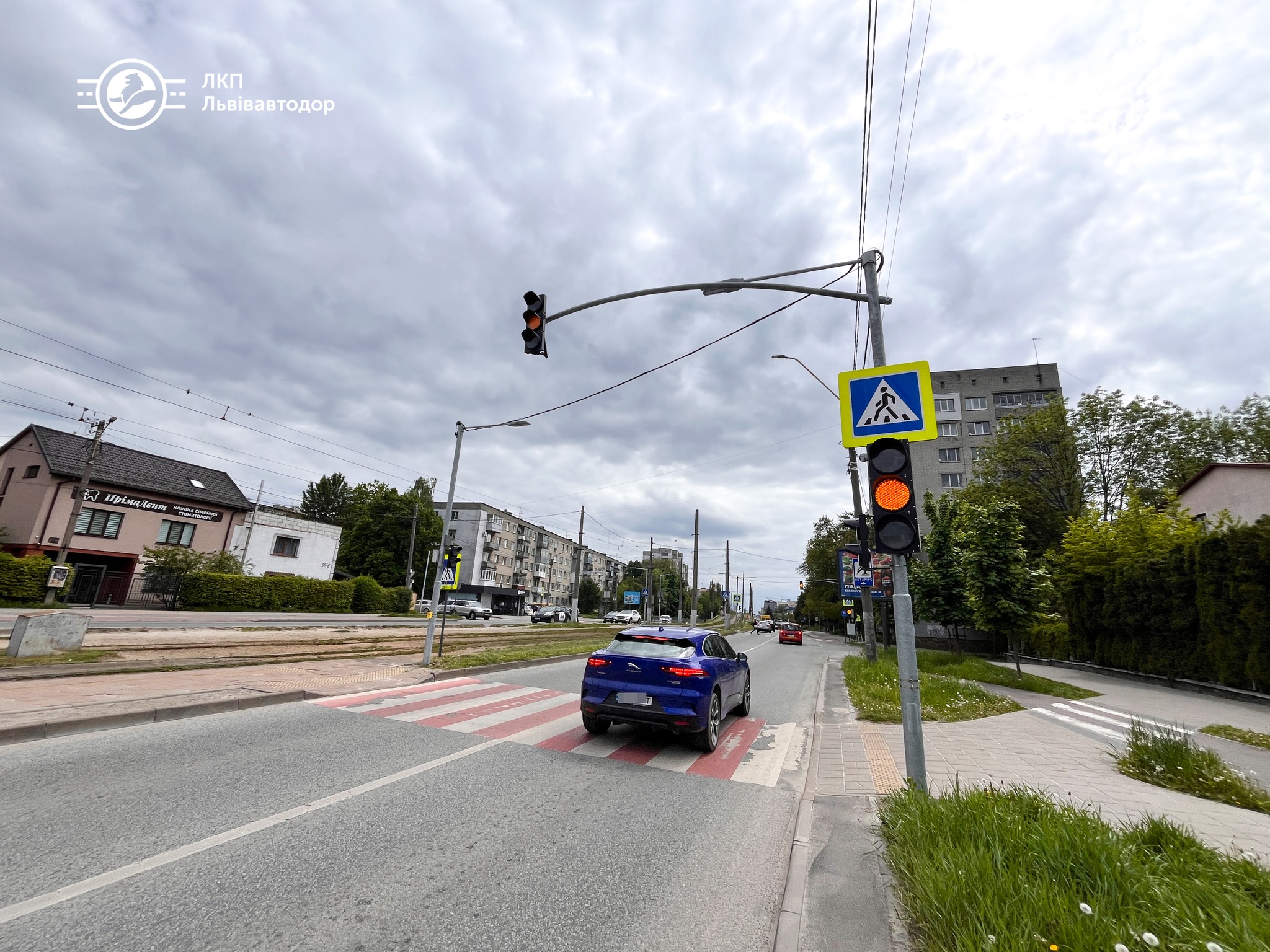 У Львові встановили світлофор на місці, де сталося багато аварій