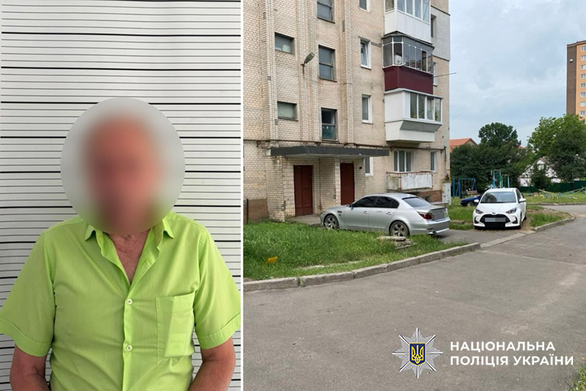 У Хмельницькому сталася різанина у дворі будинку (фото)