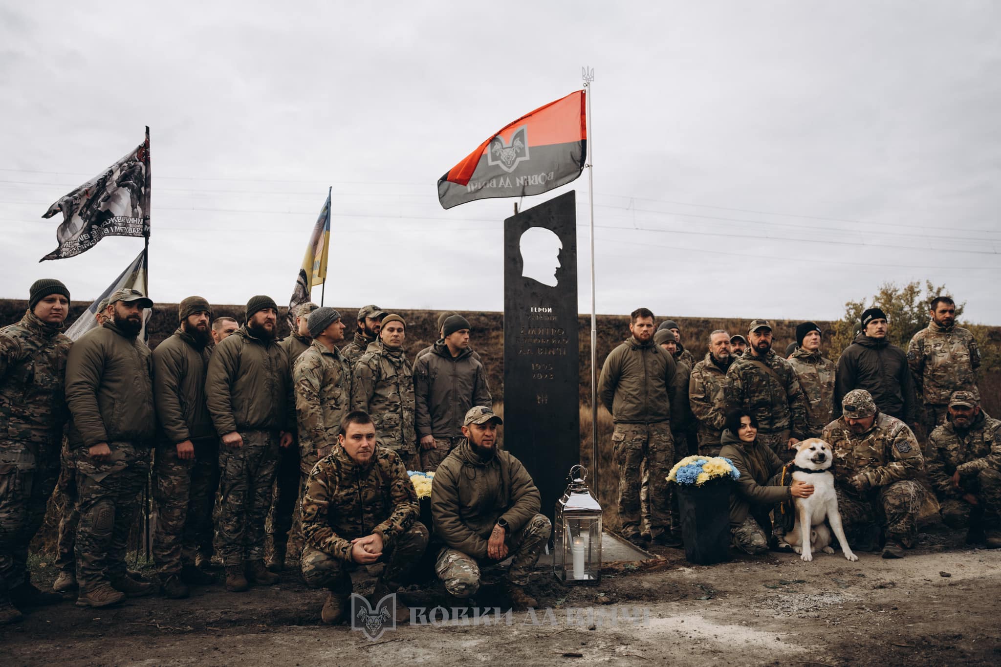 На Донеччині відкрили пам’ятну стелу на честь Героя України «Да Вінчі»