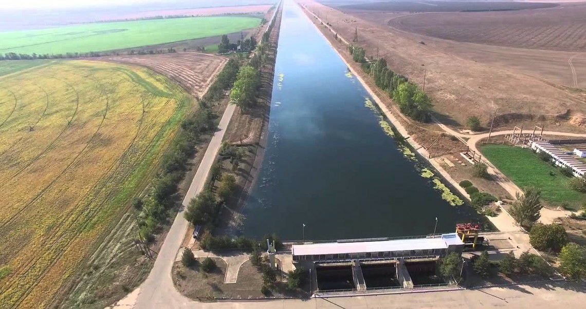 Росіяни «забетонували» канал, яким постачають водою Крим із Херсонщини