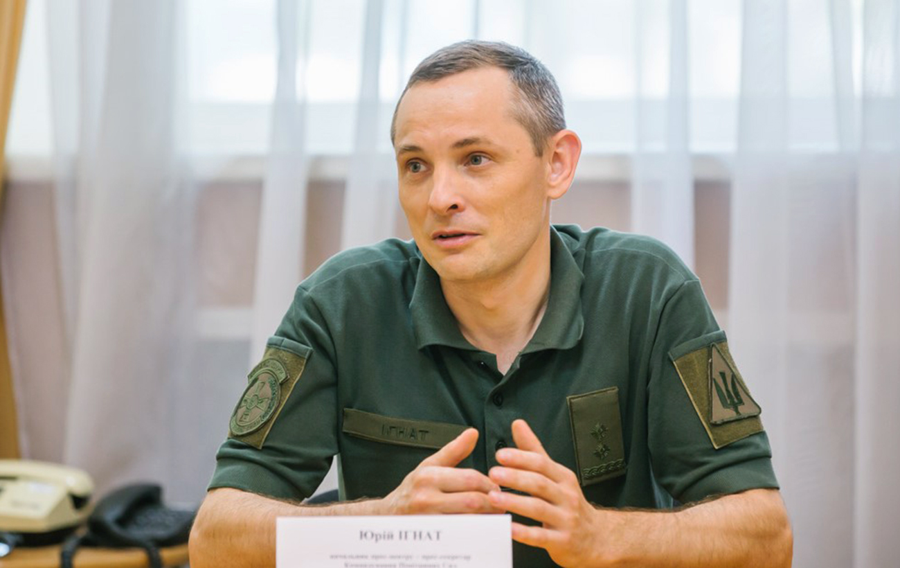 Речник Повітряних сил Ігнат розповів, звідки запускали дрони під час останніх атак