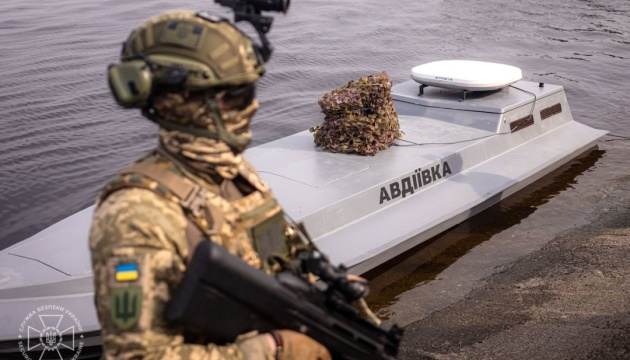 СБУ показала тестування нового дрона Sea Baby "Авдіївка", на який донатили українці