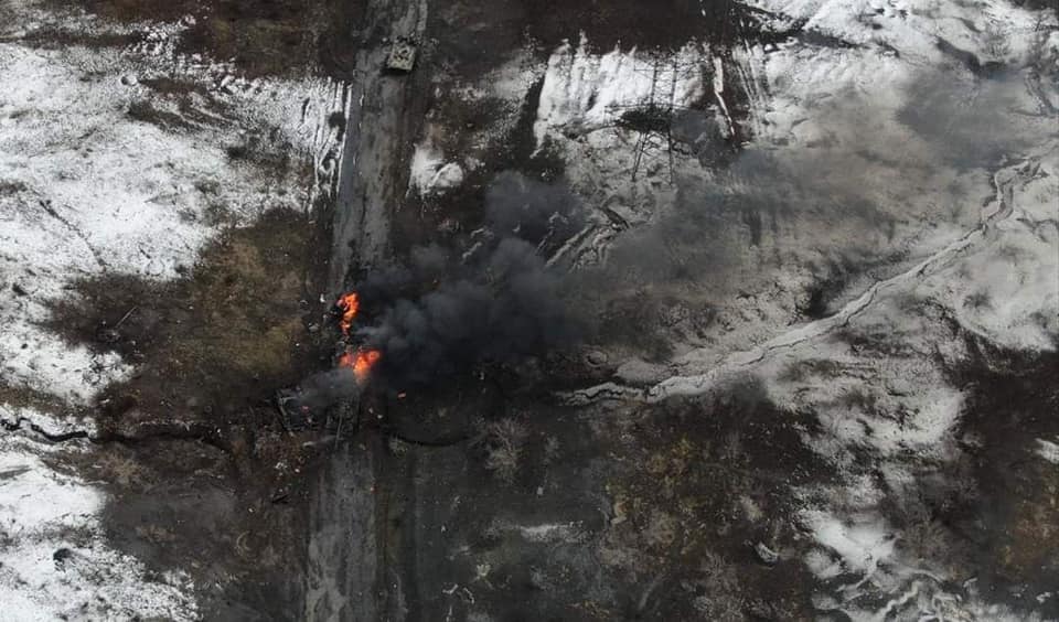 Королівська бригада на локації знищила танки та весь особовий склад ворога