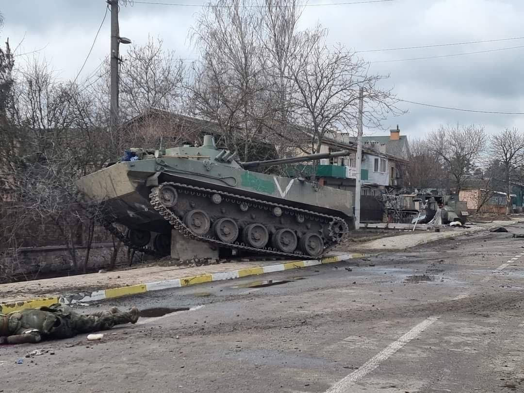 Загарбники спіймали облизня з облаштуванням понтонної переправи поблизу Гостомеля