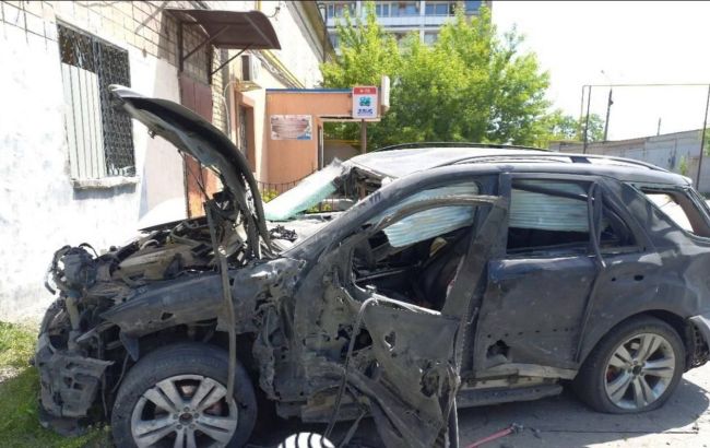 У мережі з'явилося відео наслідків вибуху в Мелітополі