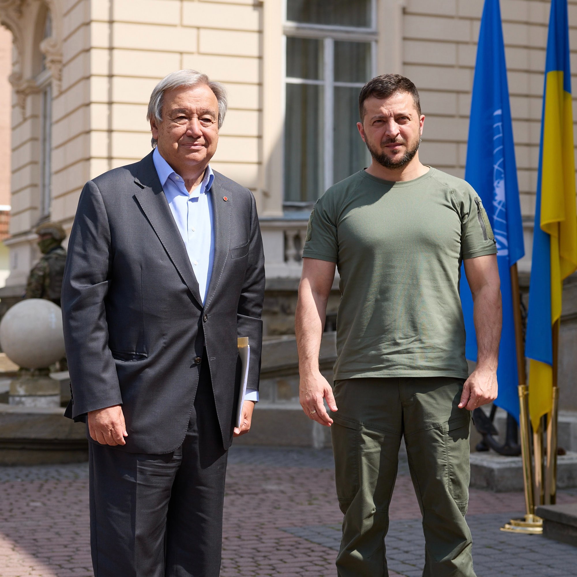Зеленський розповів, про що розмовляв з генсеком ООН Гутеррешом