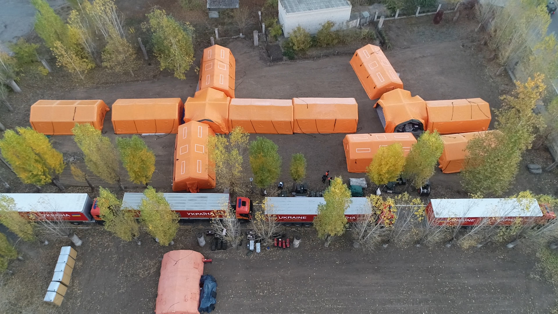 Як виглядає мобільний госпіталь для хворих на ковід