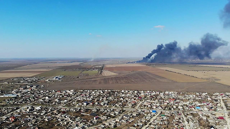Під Херсоном українські захисники знищили ворожі вертольоти