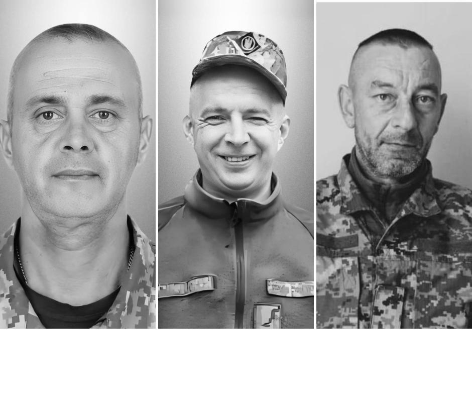 Загинули на Донеччині. Львівщина прощається із трьома захисниками