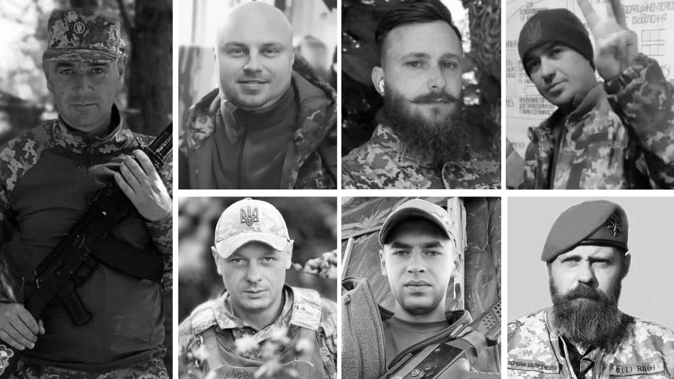 Львівщина прощається із сімома воїнами, які загинули на Луганщині і Донеччині