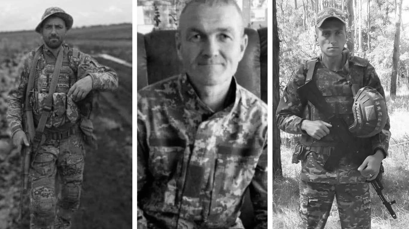Загинули біля Кліщіївки, Роботиного і Вербового. Львівщина прощається з трьома Воїнами