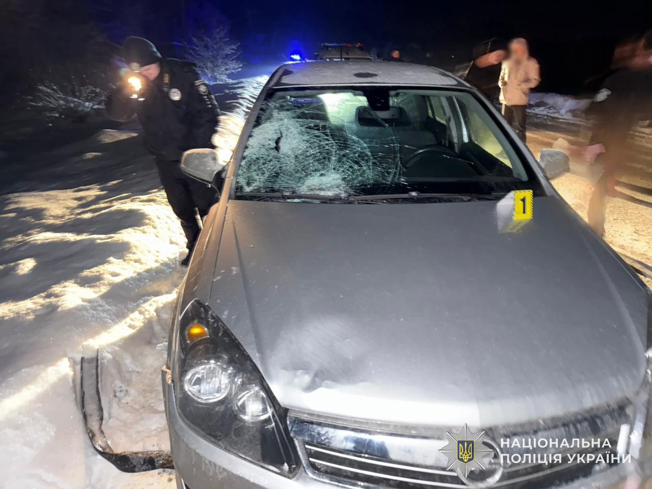 На Львівщині 19-річний водій збив пішохода