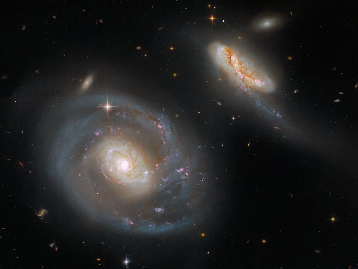 Hubble зробив знімок галактичної пари у сузір’ї Пегас