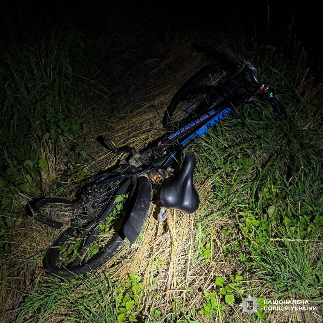 На Львівщині внаслідок ДТП загинув велосипедист (фото)