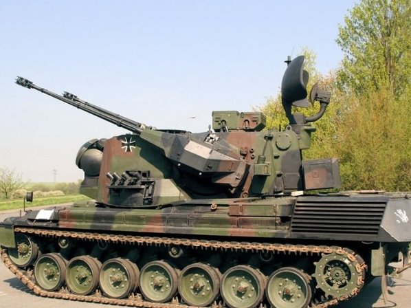 Німеччина передала Україні ще чотири самохідні зенітні установки Gepard