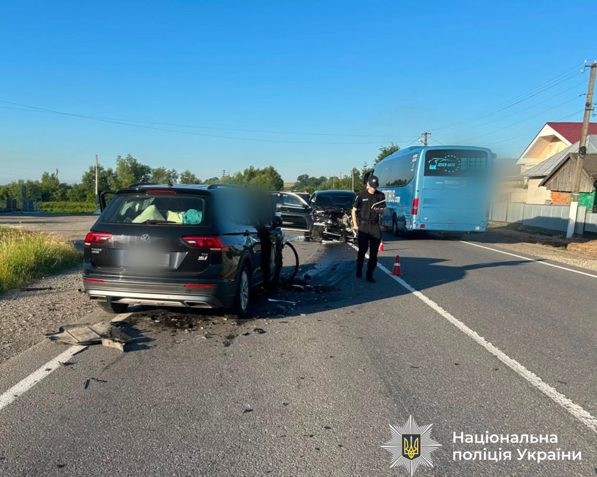 Лобова ДТП на Франківщині: водійка заснула за кермом (фото)