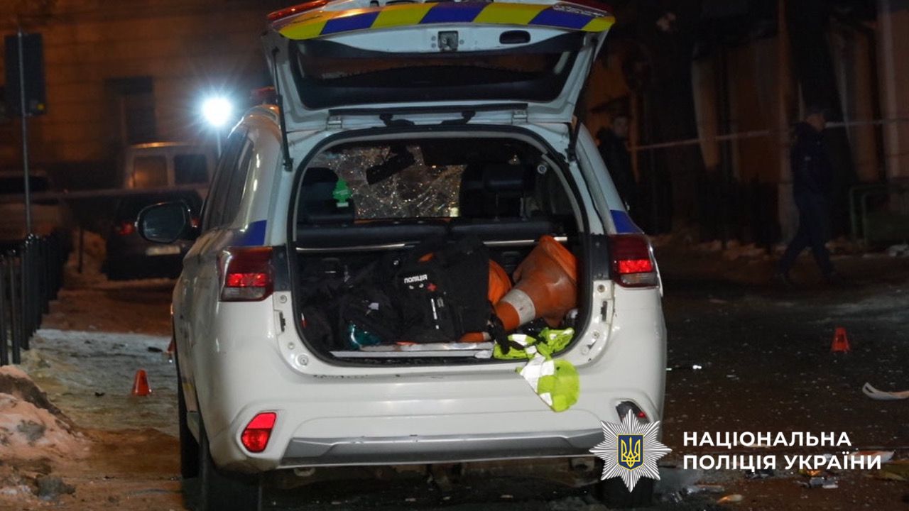 Вибух у Львові: поліція показала нове відео з місця