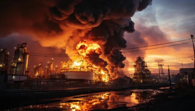 Понад половина виробництва нафтозаводу під Нижнім Новгородом зупинена, – Reuters